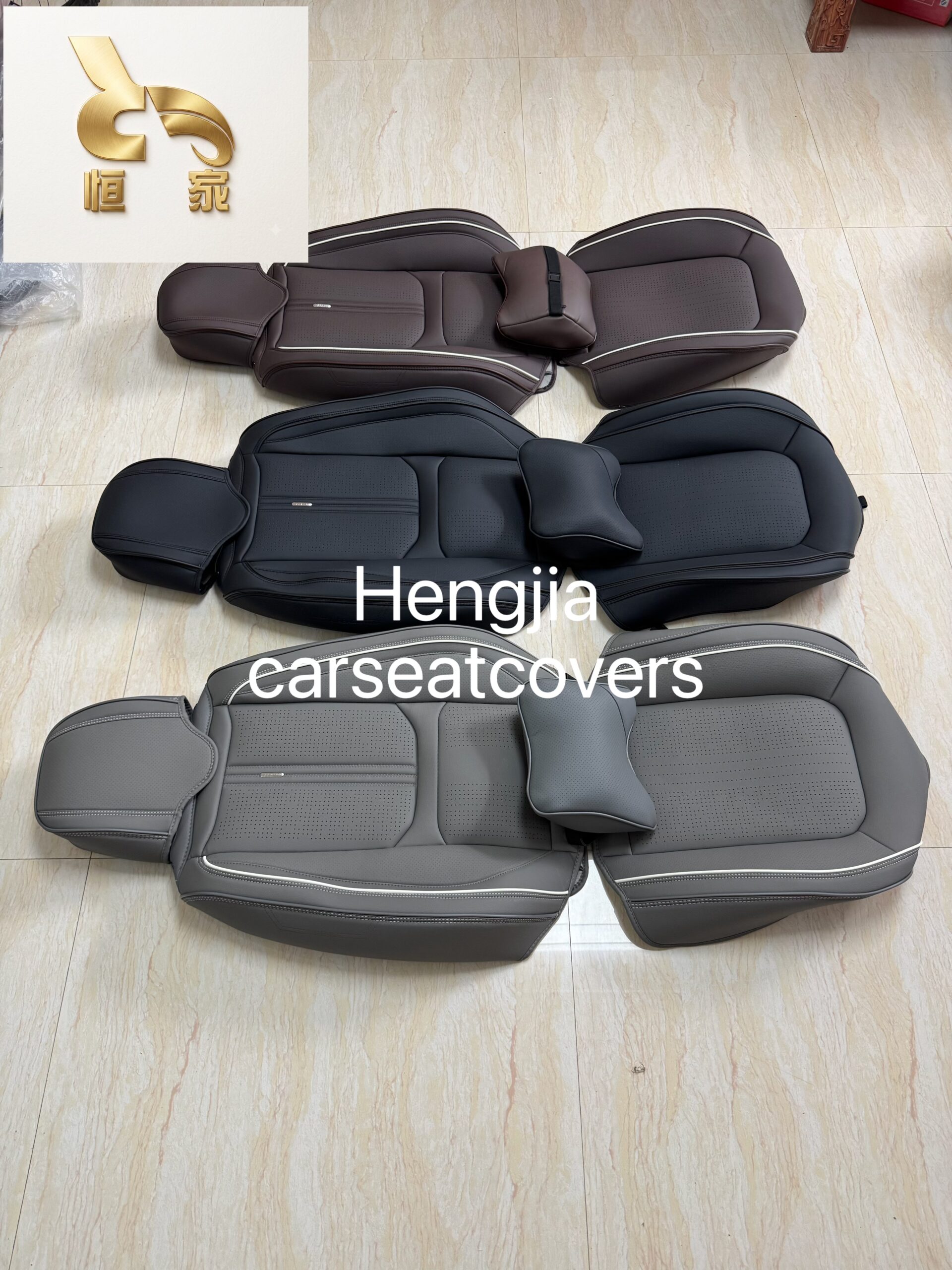 Full-Leather Car Seat Covers | HJ-L026