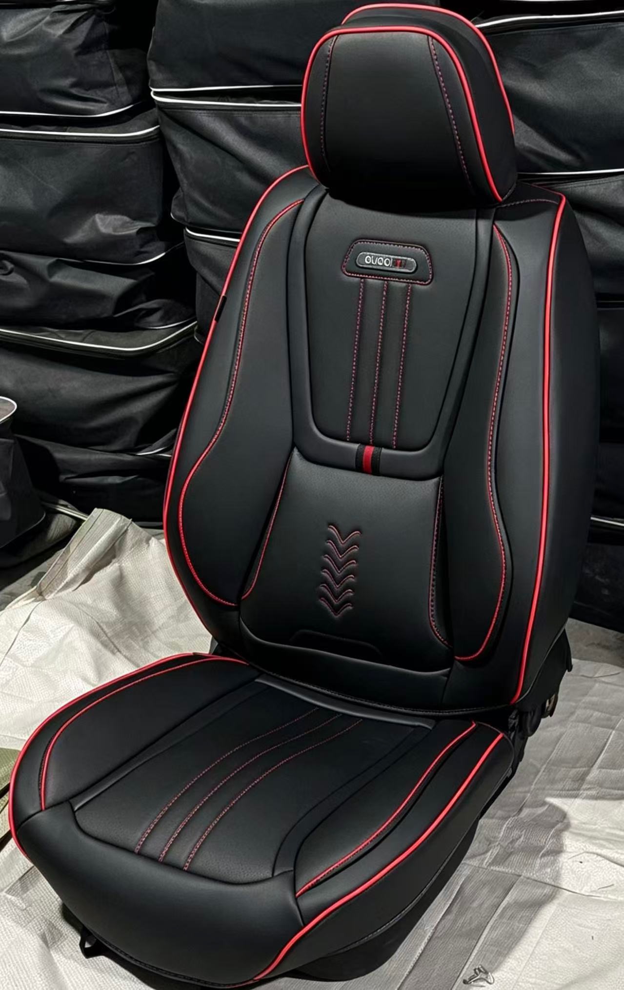 Two-tone Leather Seat Cushions | HJ-L003